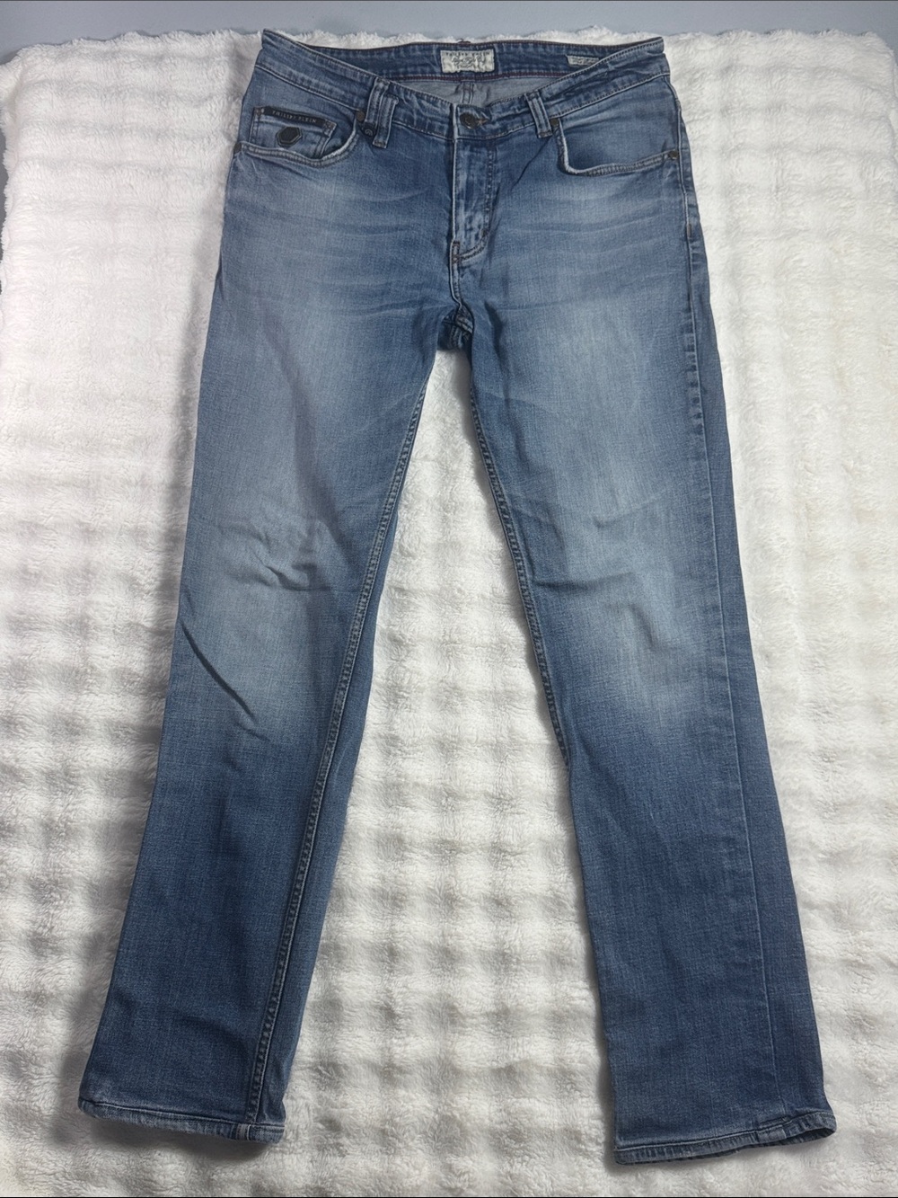 Philipp Plein Illegal Fight Club Straight Cut Luxury Jeans 36x34